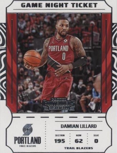 2022-23 Panini Contenders - Damian Lillard #11