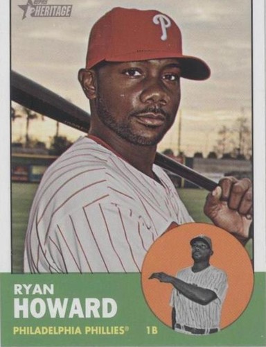 2012 Topps Heritage - Ryan Howard #161