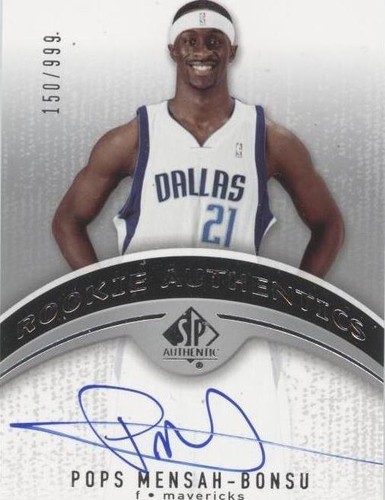 2006-07 SP Authentic - Pops Mensah-Bonsu #107