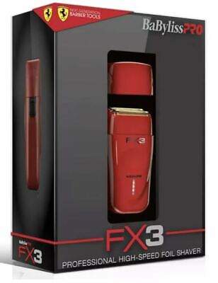 BaByliss PRO Ferrari FX3 Cord/Cordless Shaver FXX3S - BRAND NEW!