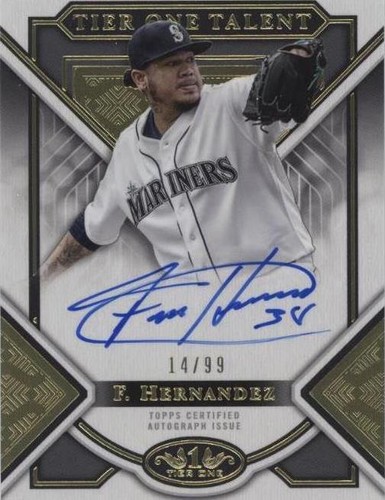 2023 Topps Tier One - Félix Hernández #T1TA-FH