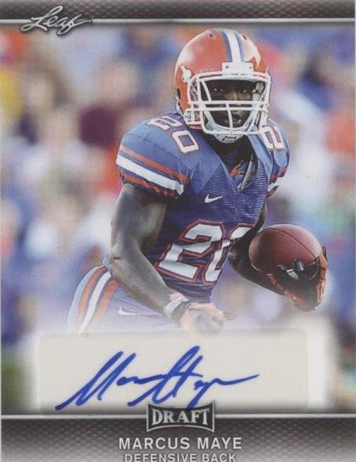 2017 Leaf Draft Marcus Maye #A-MM1