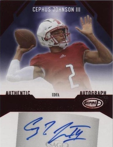 2023 Sage Aspire Cephus Johnson #ASP-CJ