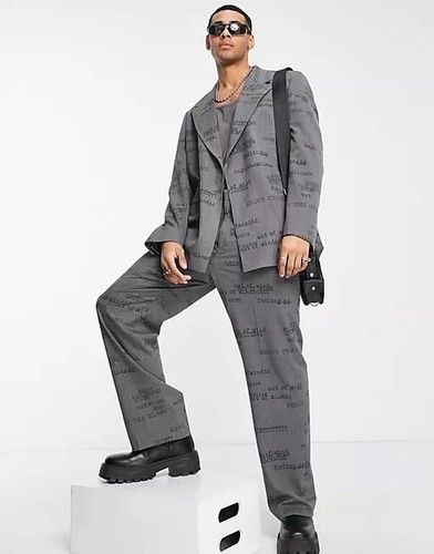 jaded london Suit Pants スラックス Shop Goliath Black Suit Pants | Jaded London | Clothing