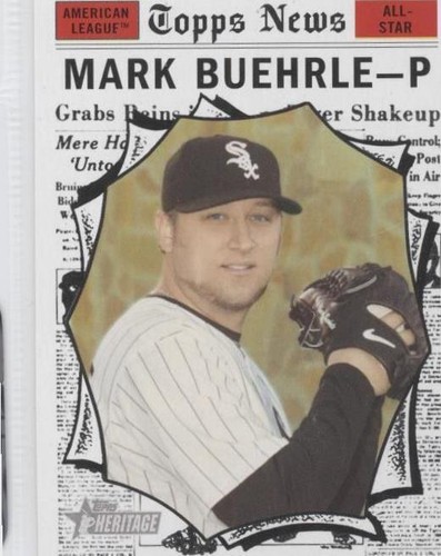 2010 Topps Heritage - Mark Buehrle #497