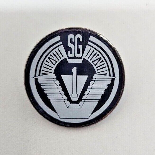 Stargate SG-1 Team Logo Metal Pin 1 inch