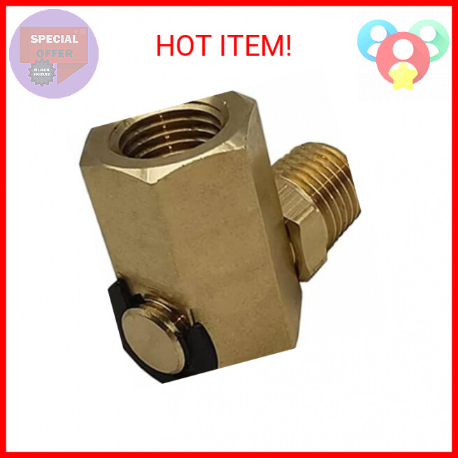 50310 Swivel Joint for Air Hose Reel 1/4'' FPT * 1/4'' MPT 90 Deg Swivel Fitting