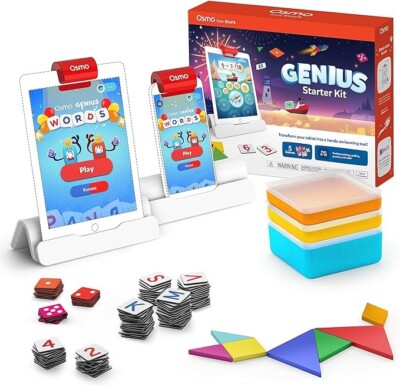 Osmo Genius Educational Games Starter Kit - for iPad & iPhone - Ages 6-10