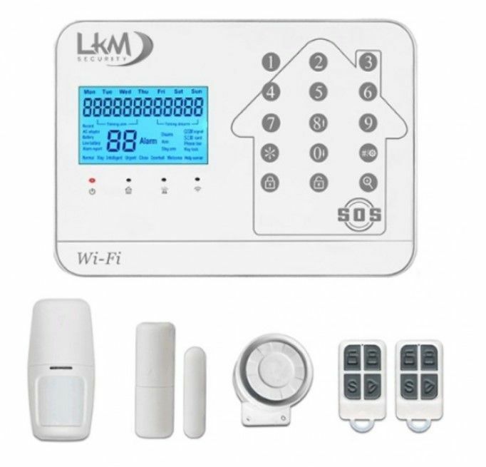 Allarme casa Wireless Atena LKM Security Allarme GSM WiFi PSTN Antifurto
