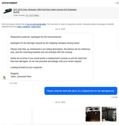 Artikelfoto(s) von einem verifizierten Käufer