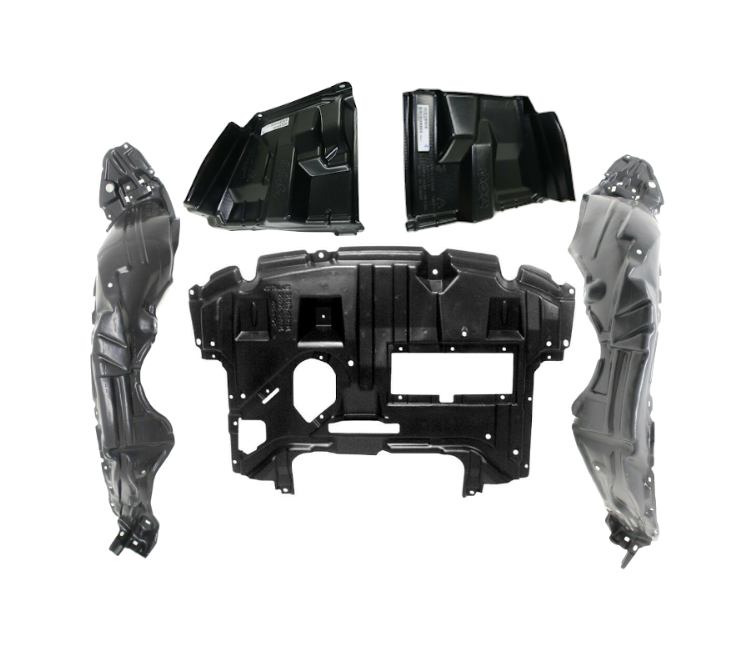 New Front Fender Liner & Undercover Splash Guard Set For 1619 Toyota