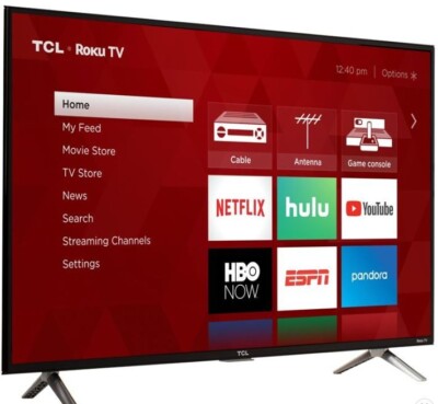 TLC 32   Class 720p HD LED  Roku Smart TV 3 Series 32S331