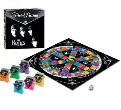 Trivial Pursuit The Beatles Collector's Edition 2009 Board Game Hasbro Complete
