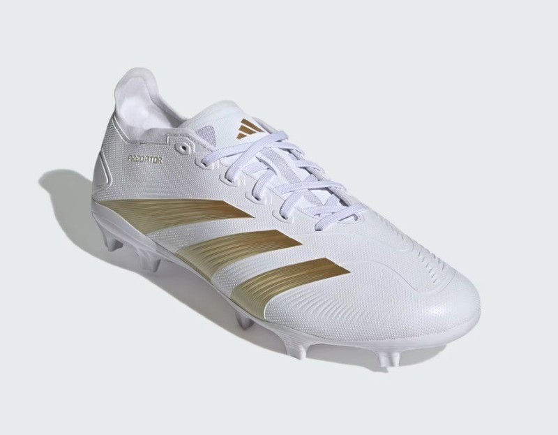 Adidas Predator League FG Soccer Cleats Shoes White IF6346 Mens