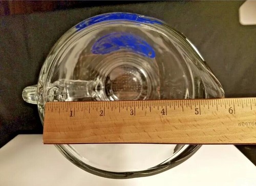 Vintage Miller Lite Heavy Glass Draft Beer Pitcher Advertising New Old Stock NOS