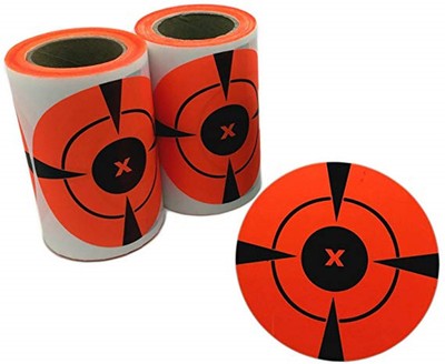 125 Adhesive Shooting Targets Stickers 3" Round Air Rifle Pistol Targets Labels