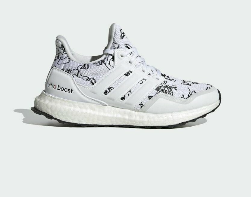 Adidas Originals Big Kids Ultraboost DNA Shoes NEW AUTHENTIC White/Blue FX0228