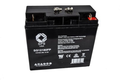 12V 18Ah replacement battery for X-Treme Cabo Cruiser Electric Bike qty1