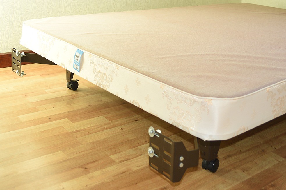 Craftmatic Adjustable Double Bed with Millbrook Headboard in Greenock