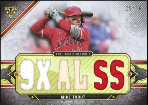 2024 Topps Triple Threads - Mike Trout #TTR-MT2