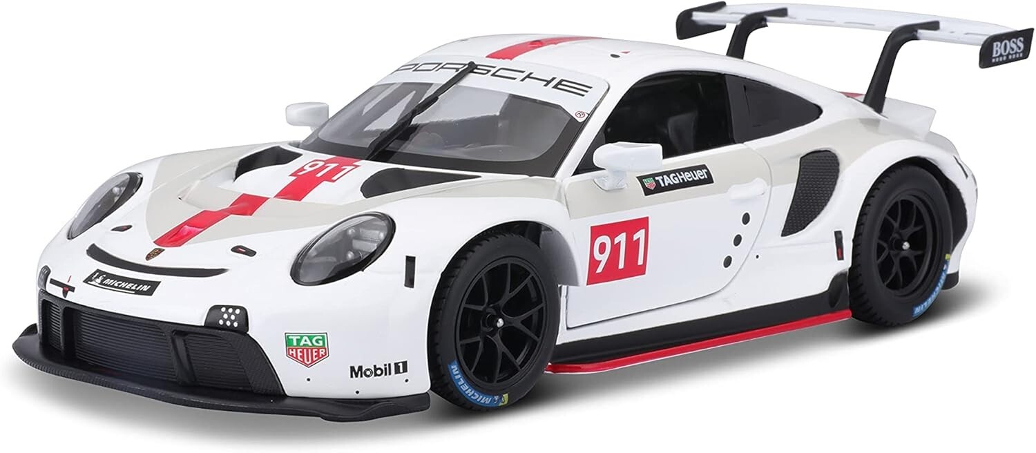 Bburago B18-28013 Porsche 911 RSR Le Mans 2020 1:24 Diecast
