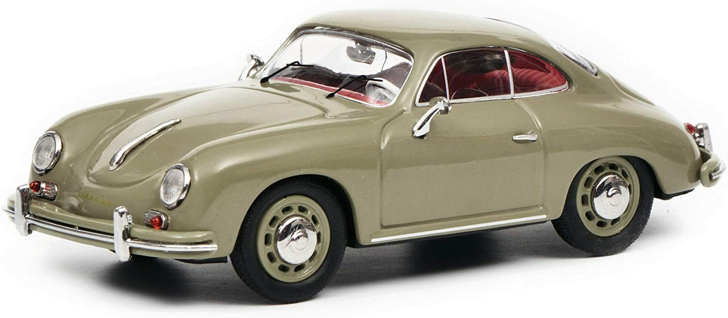 ミニカー HECO MODELES Porsche 356 A 1955 CREME 1/64 Porsche 356A Speedster 1955 by Kyosho diecast review