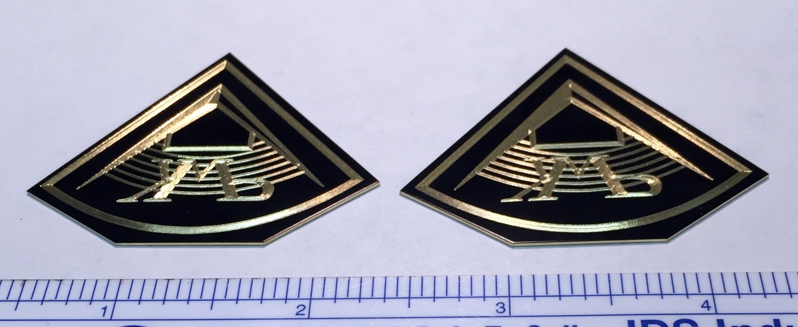 Engraved Solid  Klipsch Speaker Badge logo PWK Heresy Cornwall Chorus