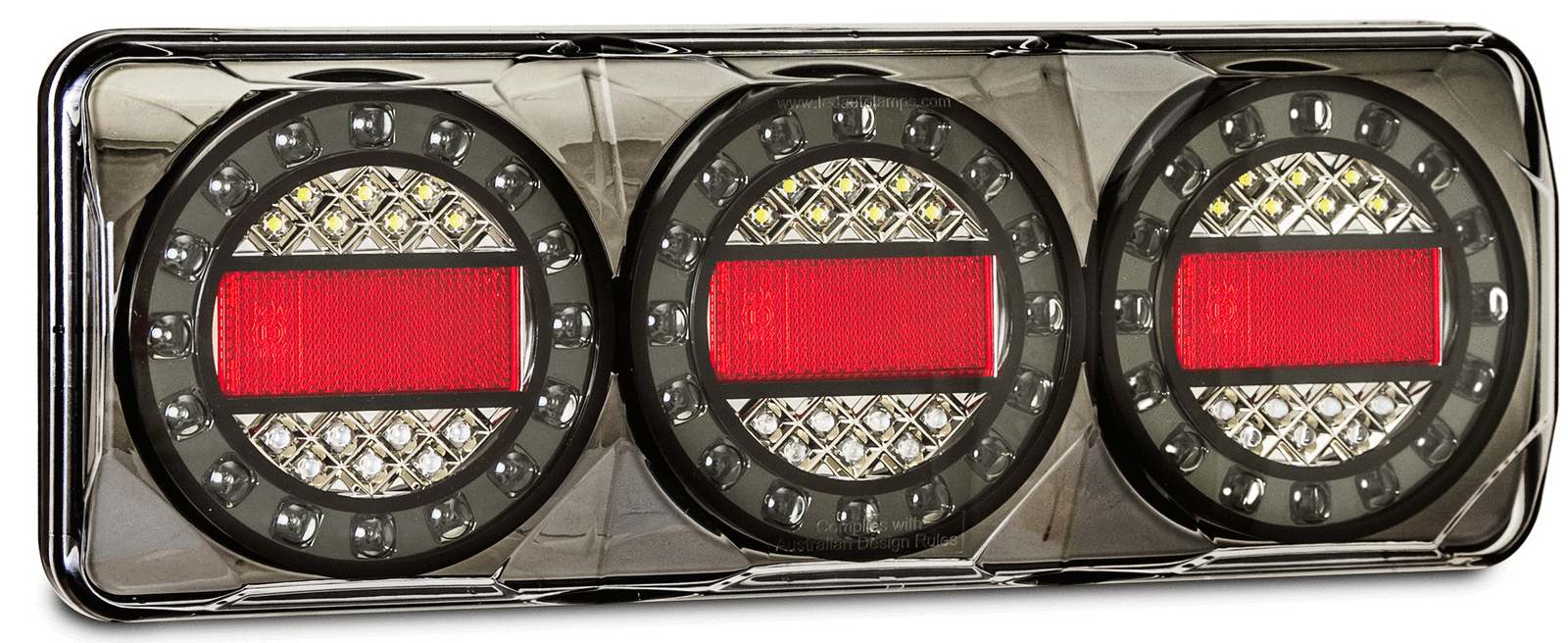 PAIR LED AUTOLAMPS COMBO LIGHTS 4X4 4WD TRAILER CAMPERS UTE TRAY Maxilamp C3XRW eBay