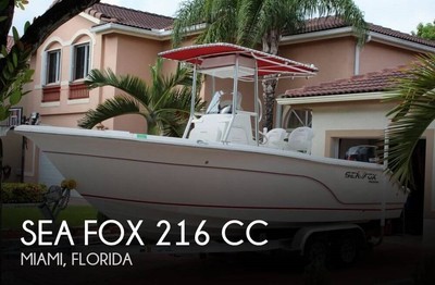 2007 Sea Fox 216 CC Used