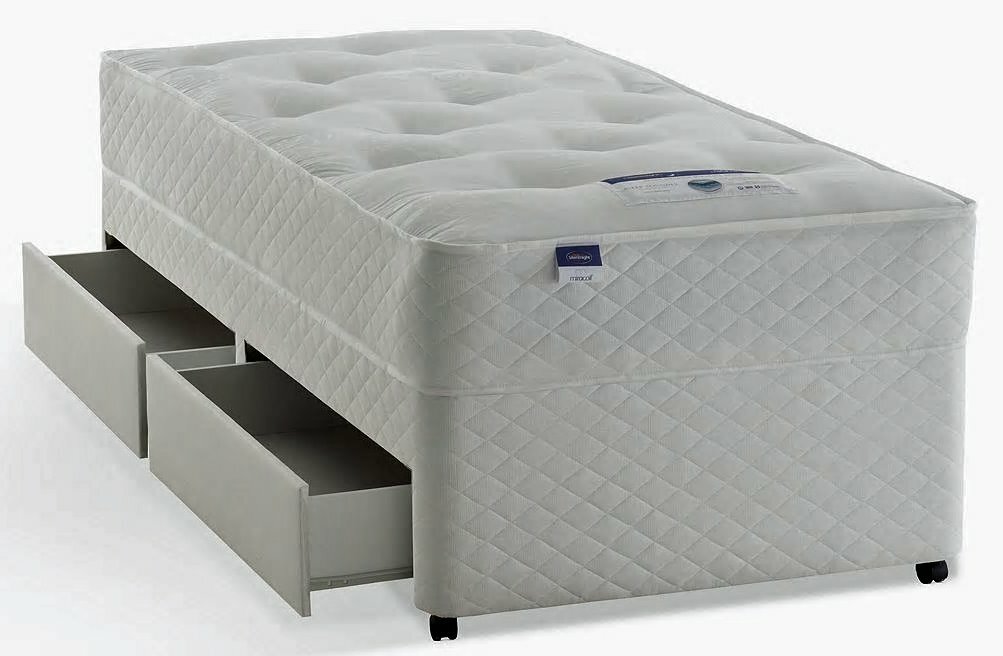 Silentnight Orthopedic Single Divan Bed & Headboard John Lewis