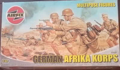 airfix 03581german afrika korps 1:32 model kit