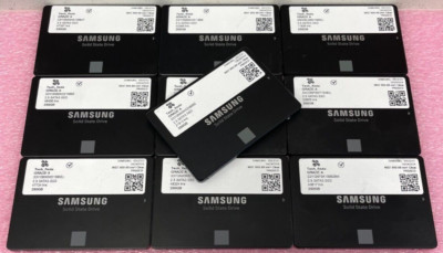 Lot of (10) Samsung SSD 860 EVO 250GB 2.5'' Internal Solid State Drive MZ-76E250