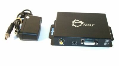 SIIG CE-HM0031-S1 DVI + Audio To HDMI Converter HD Ready 1080p Siig v1.0