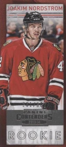 2013-14 Panini Playoff Contenders - Joakim Nordstrom #144