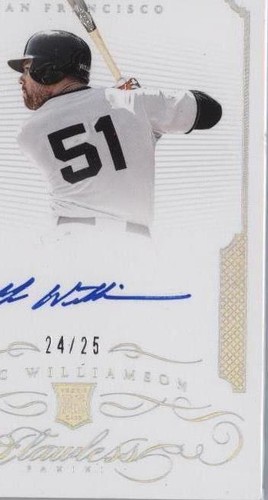 2016 Panini Flawless - Mac Williamson #RA-MW