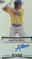2017 Leaf Metal Draft - Austin Beck #BA-AB1