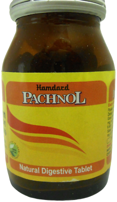 Hamdard Pachnol Natutral Digestive Tablets 100 Tablets