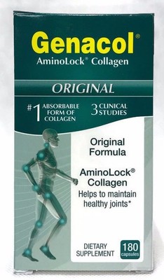 Genacol Bio-Active Collagen Matrix Capsules 180 capsules Aminolock Sequence