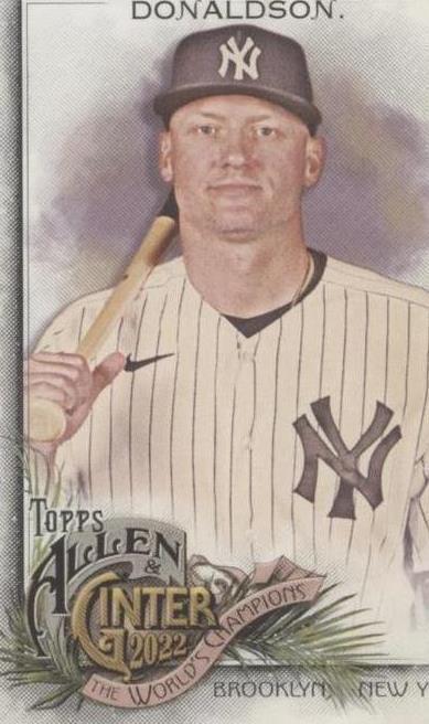 2022 Topps Allen & Ginter - Josh Donaldson #10
