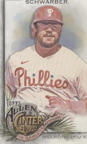 2022 Topps Allen & Ginter - Kyle Schwarber #131