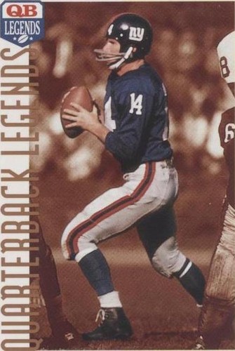 1993 Quarterback Legends Y.A. Tittle #42