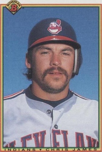 1990 Bowman - Chris James #340