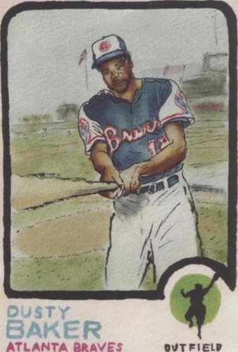 2021 Topps Spotlight 70 By Andy Friedman - Dusty Baker #20