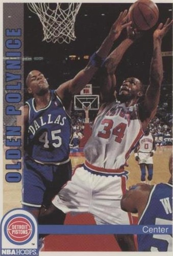 1992-93 NBA Hoops - Olden Polynice #383