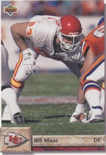 1992 Upper Deck Bill Maas #395