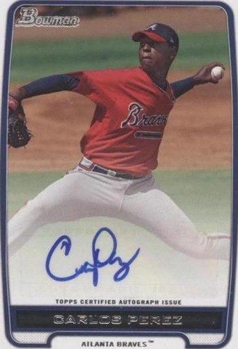 2012 Bowman - Carlos Perez #BPA-CP