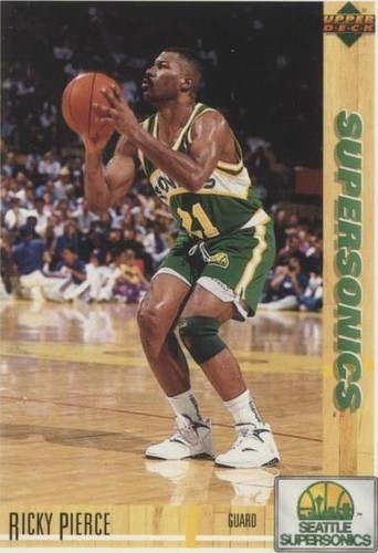 1991-92 Upper Deck International - Ricky Pierce #95