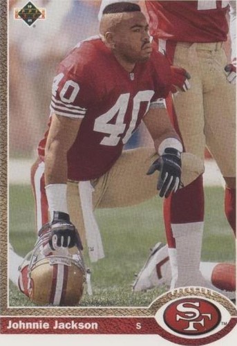 1991 Upper Deck Johnnie Jackson #581