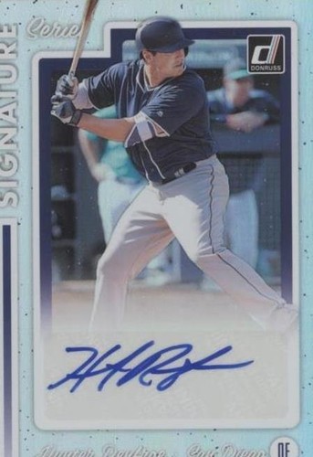 2017 Panini Donruss - Hunter Renfroe #SS-HR