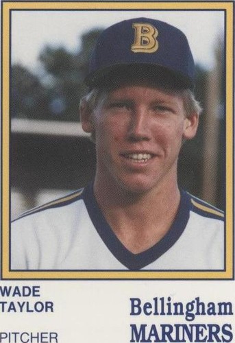 1987 International Sportcard Bellingham Mariners - Wade Taylor #14